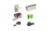Kit complet SAF Evolution pour porte coulissante en bois - 10 à 120 kg MANTION