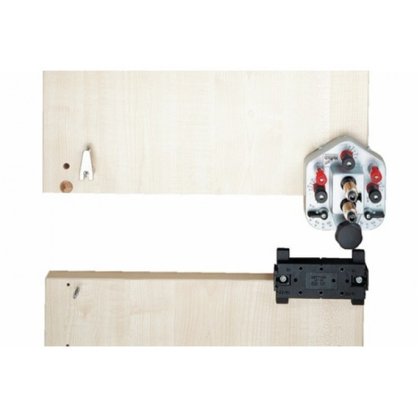 Gabarit de perçage - ferrure d'assemblage à excentrique - Drill JigVB HETTICH