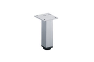 Pied de meuble carré en aluminium 30 x 30 HETTICH