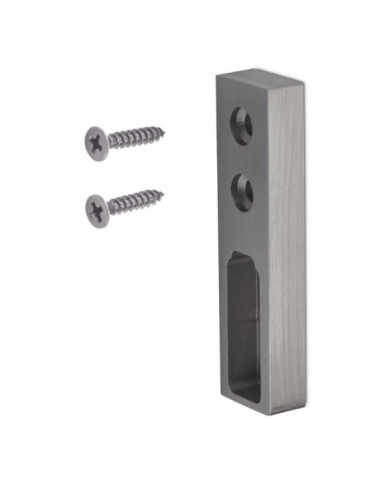 Supports d'extrémité en aluminium pour penderie rectangulaire par 2 SYNERCIA