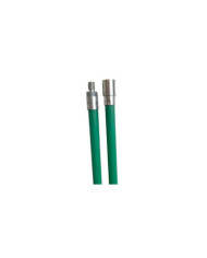 Canne de ramonage - tige verte autoblocage ASSISTANCE CHIMIQUE