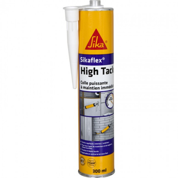 Colle universelle blanche – cartouche de 300 ml – Sikaflex HighTack SIKA