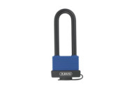 Cadenas laiton gainé - étanche - anse longue inox - 70 ABUS