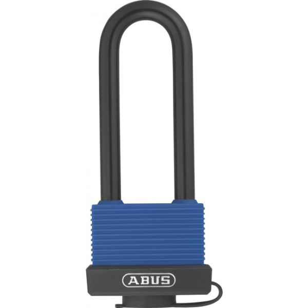 Cadenas laiton gainé - étanche - anse longue inox - 70 ABUS