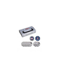 Mallette mini L-Boxx + 9 disques diamètre 76 mm pour meuleuse GWS 12V-76 BOSCH