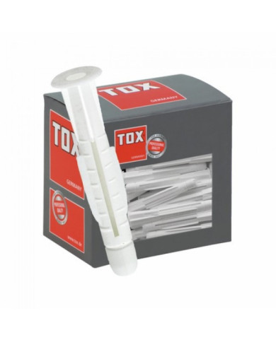 Cheville polypropylène avec collerette -Trika TOX