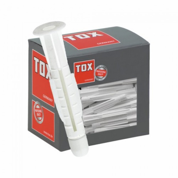 Cheville polypropylène avec collerette -Trika TOX