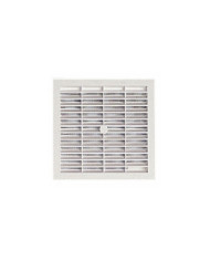 Grille de ventilation B114 à visser ou à coller, avec moustiquaire, 131x131, 100cm2 NICOLL