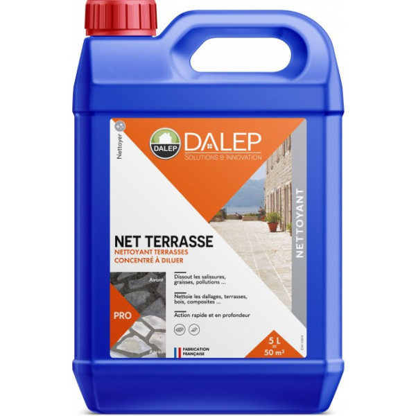 Nettoyant terrasses - concentré – économique – Net terrasse DALEP