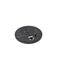 Prise encastrable sur plan - sortie de câble ou RJ45 - INCARA™ Disq 80 LEGRAND