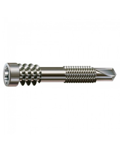 Vis pour terrasse bois sur lambourde aluminium - inox SPAX