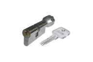 Cylindre à bouton EC-S - varié - débrayable - finition nickelé ABUS