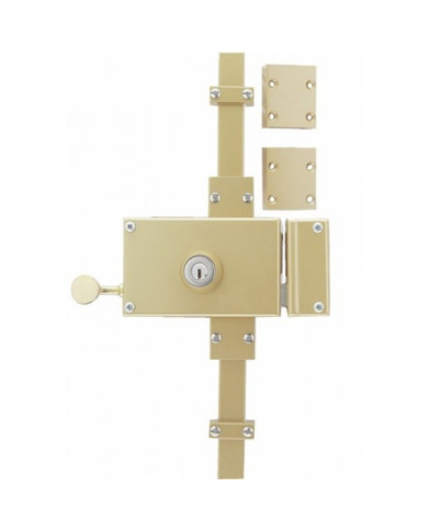 Serrure en applique horizontale - 3 points - Keso Omega A2P** JPM