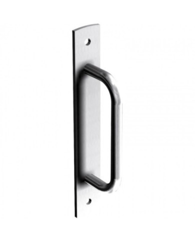 Poignée de tirage sur platine - porte et portail coulissant - 1297 MANTION