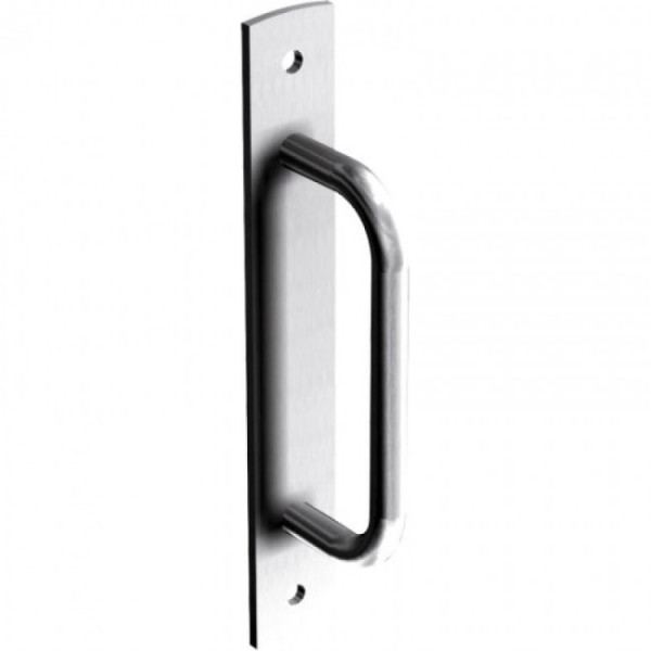 Poignée de tirage sur platine - porte et portail coulissant - 1297 MANTION