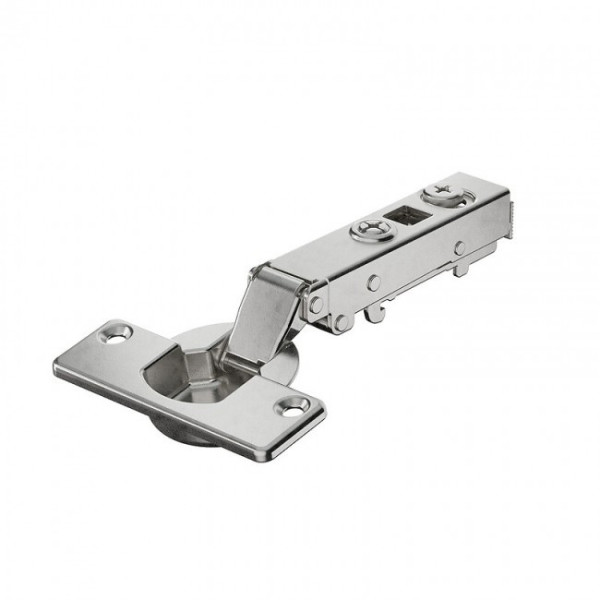 Charnière en inox Veosys amorties pour portes fines 100° - à visser HETTICH