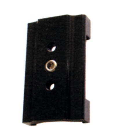 Croisillon aluminium - cranté - réglable - pour penture 39 x 4 - noir TORBEL