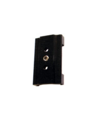 Croisillon aluminium - cranté - réglable - pour penture 39 x 4 - noir TORBEL