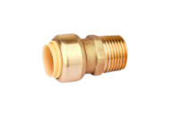 Raccord automatique Union mâle - Laiton - Toutub - différents diamètres BOUTTÉ