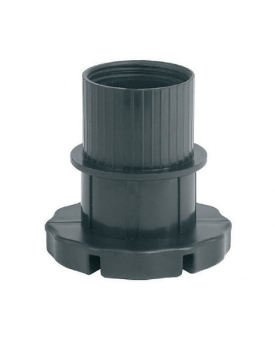 Pieds de meubles en ABS noir diamètre 28 mm par 4 - type 455 CAMAR