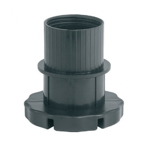 Pieds de meubles en ABS noir diamètre 28 mm par 4 - type 455 CAMAR