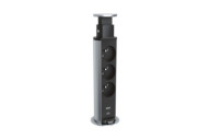 Bloc prises escamotable - 3 prises et chargeur USB - INCARA™ Tower 60 LEGRAND