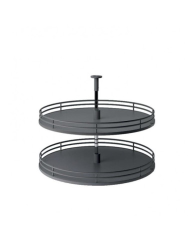 Plateaux tournants ronds pour meuble d'angle diamètre 705 mm - Ellite INOXA