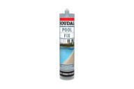 Mastic-colle hybride polymère - pour composants de piscine - POOL FIX SOUDAL