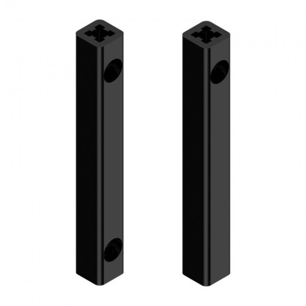 Tringle crémone pompier - aluminium - 1250 mm - Omniia TIRARD