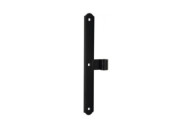 Penture de milieu en té - festonnée - acier phorétique noir - 320 mm TORBEL