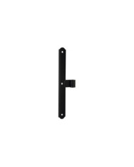 Penture de milieu en té - festonnée - acier phorétique noir - 320 mm TORBEL