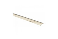 Barre de seuil à visser - laiton brillant 10/10e - largeur 30 mm DINAC