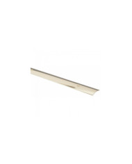 Barre de seuil à visser - laiton brillant 10/10e - largeur 30 mm DINAC
