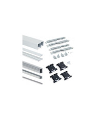 Système pour porte coulissante de meuble -30 kg - Wave EMUCA