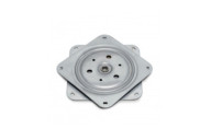 Plaque tournante Giro 4 - 100 Kg - Zingué - Acier EMUCA
