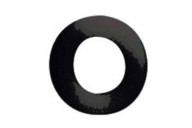 Bague de calage Ø14 mm épaisseur 3 mm en PVC noir - Boite de 50 TORBEL
