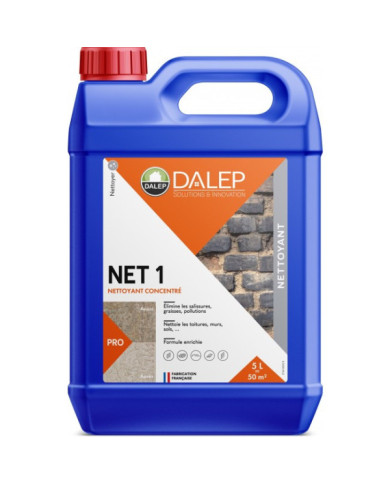 Nettoyant - détergent alcalin - algicide - surpuissant - Net 1 DALEP