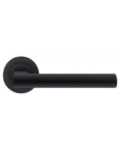 Poignées de porte sur rosaces rondes - noir Cosmos - ER45 Madeira KARCHER DESIGN