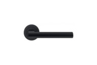 Poignées de porte sur rosaces rondes - noir Cosmos - ER45 Madeira KARCHER DESIGN