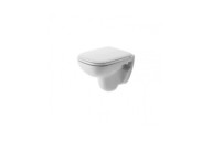 Cuvette wc suspendue céramique - fond creux - D Code Compact DURAVIT