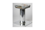 Pied de poteau fixe - kit complet avec fixations - KIT FIX PPA SIMPSON Strong-Tie