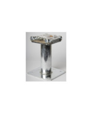 Pied de poteau fixe - kit complet avec fixations - KIT FIX PPA SIMPSON Strong-Tie