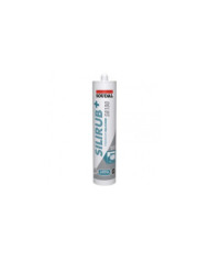 Mastic silicone sanitaire - neutre - 310 ml - Silirub+ S8100 SOUDAL