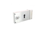 Serrure en applique horizontale - inox - cylindre européen - 719 DEVISMES