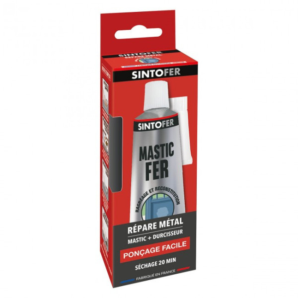 Mastic polyester bi-composant - pour métaux - Sintofer Standard SINTO