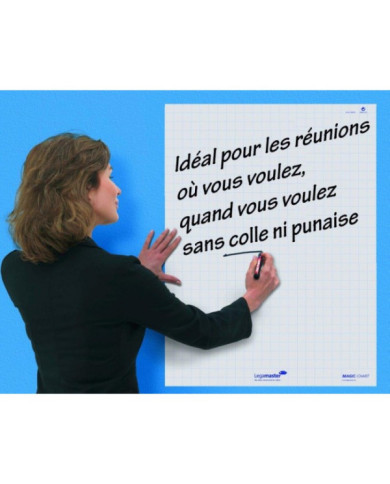Feuille de présentation - tableau - taille 60 x 80 cm - Magic-Chart EDDING