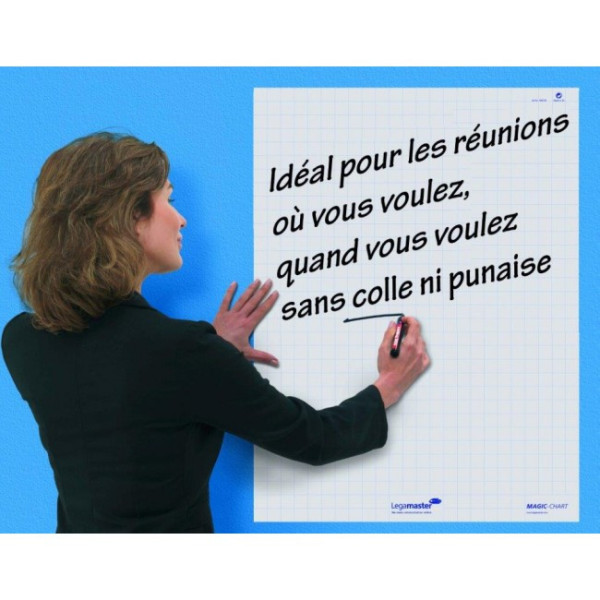 Feuille de présentation - tableau - taille 60 x 80 cm - Magic-Chart EDDING