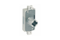 Serrure de meuble - boitier seul - espagnolette - pour cylindre Z23 LEHMANN