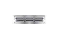 Grille de ventilation à persiennes en aluminium - sans moustiquaire BRICOZOR