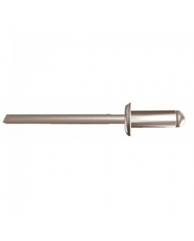Rivets à tête plate - corps aluminium - tige acier zingué - Rivquick 611 BOLLHOFF